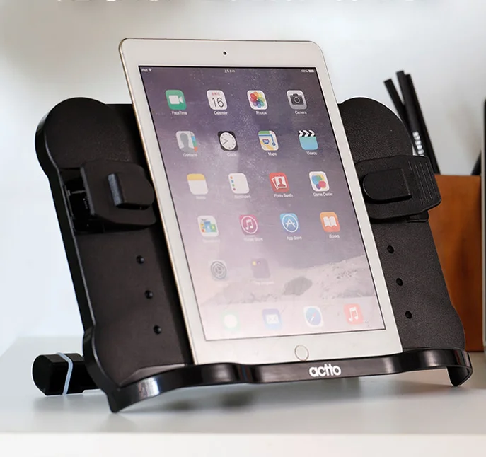 Actto Lowmoq Portable Book Stand Adjustable Angle Reading Rest Holder