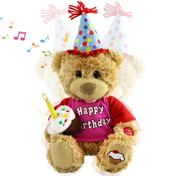 Ours En Peluche Electronique De Joyeux Anniversaire Nounours Geant Et Musical Jouet En Peluche Chant Et Se Balance Cadeau Pour Enfants Nouvelle Collection Buy Anniversaire Electronique De Nounours De Joyeux Anniversaire Conception Electronique D Ours