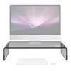 floor standing acrylic computer display stand,high quality acrylic computer table stand