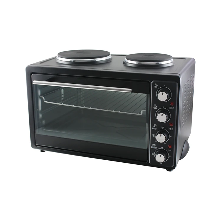 Kitchen Appliance Mini Electric Toaster Oven With Two Hot Plate Buy