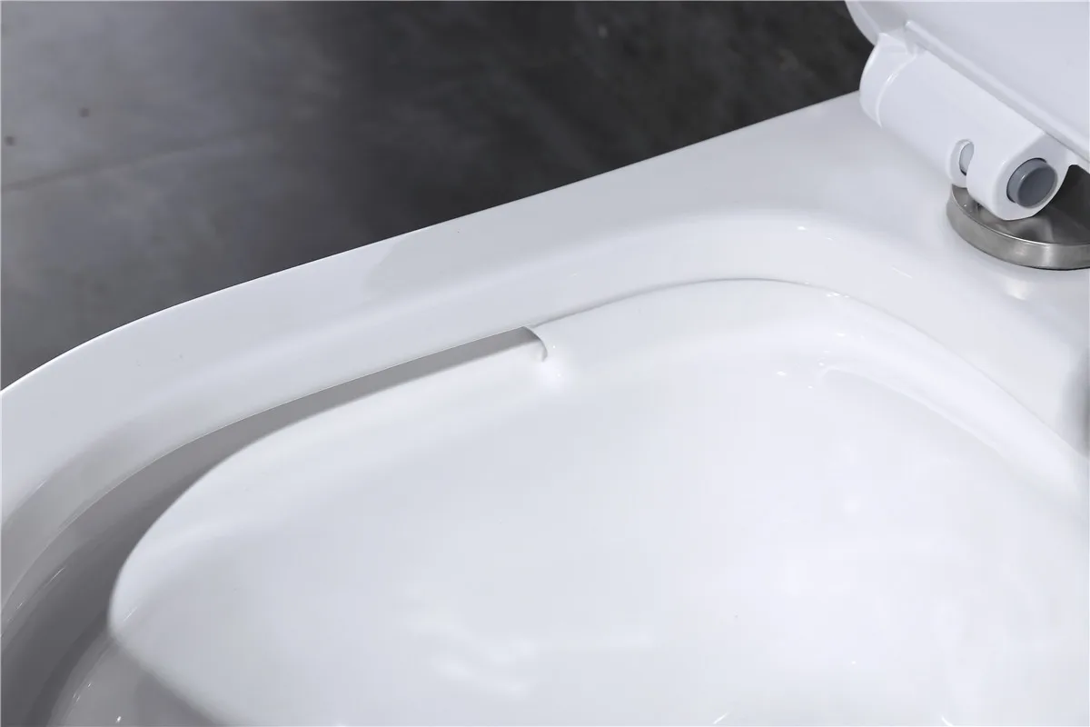 Water Efficiency Siphonic S trap One Piece Toilet