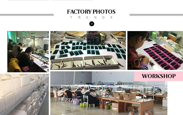 100% Mink Eyelash Extension 3d Pre Glued Pre Made Fan