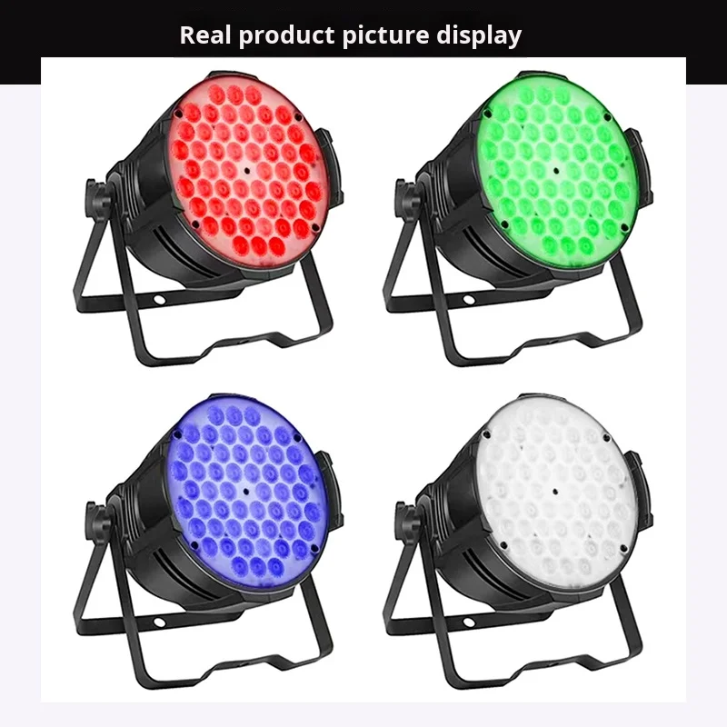 product rgbw led stage lighting full color 54 atmosphere cob surface light for ktv dance studio banquet hall bar theme park aluminum-1