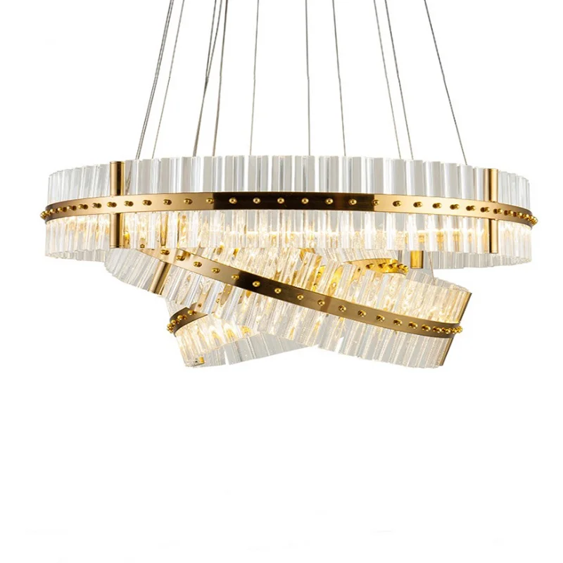 Venta al por mayor gran araña de cristal de lujo-Compre online los