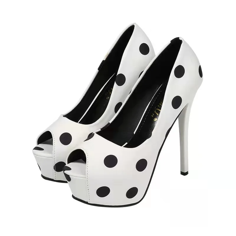 Zapatos De Tacón Alto Con Punta Abierta Para Mujer,Tacones Elegantes Y  Elegantes Con Tacón De Aguja De 6 \