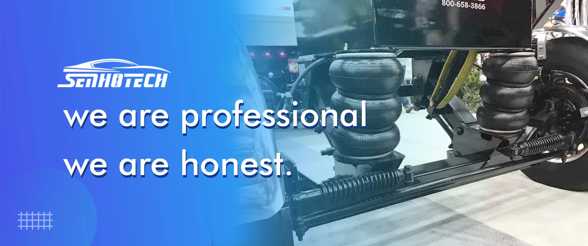 Senho Universal Standard Hyperbolic 2s2200 Air Suspension Bellows Bag Double Covoluted Rubber