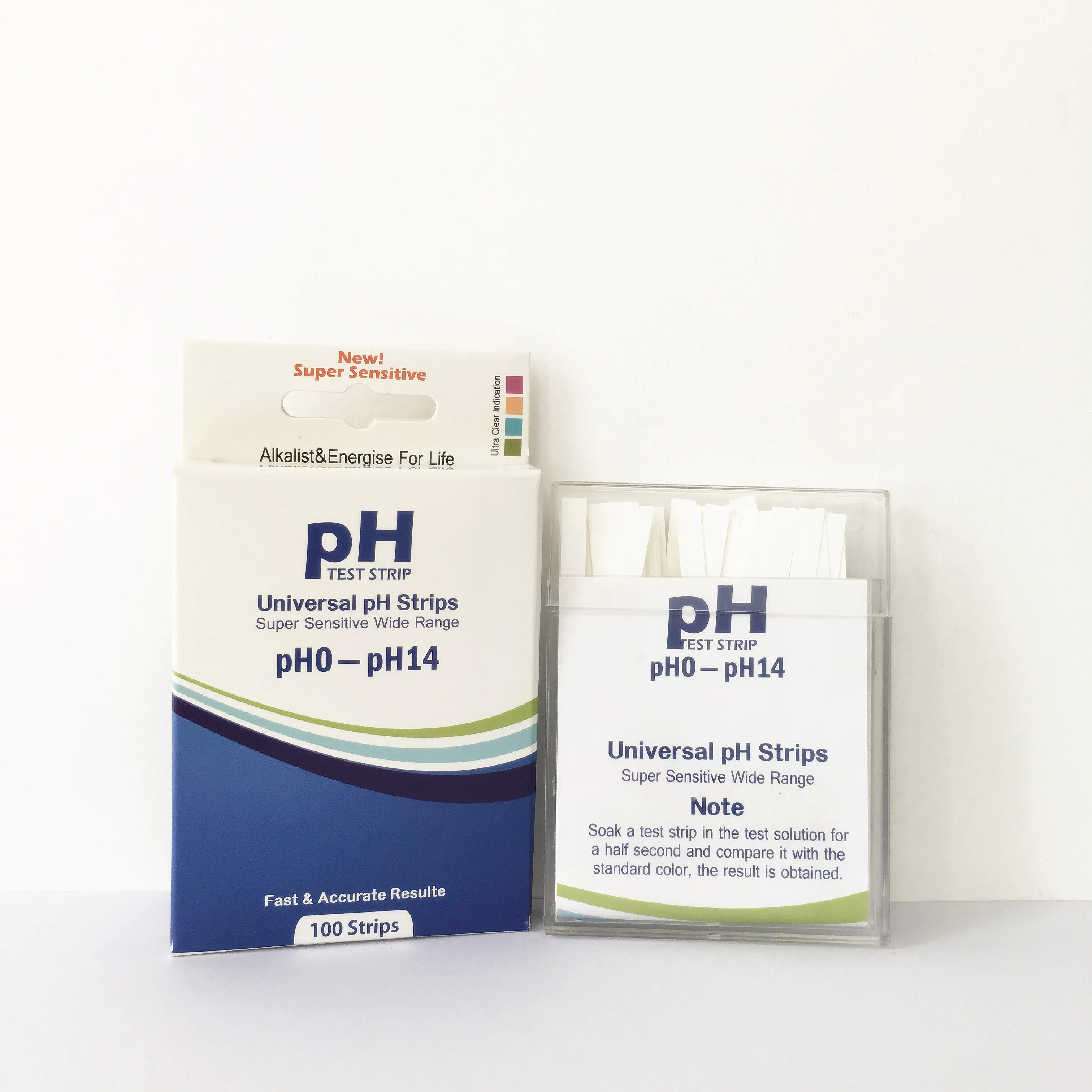 Gastric Juice Ph Test Paper Tracks Body Alkaline Acid Levels 014 Ph
