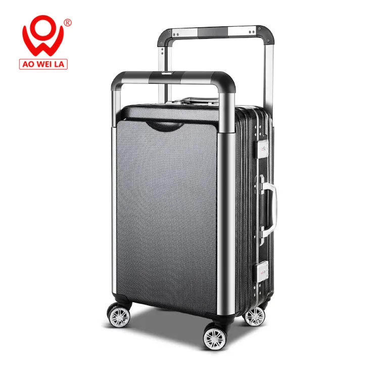
Wholesale pc luggage travel carry on suitcase usb For Smart Luggage 