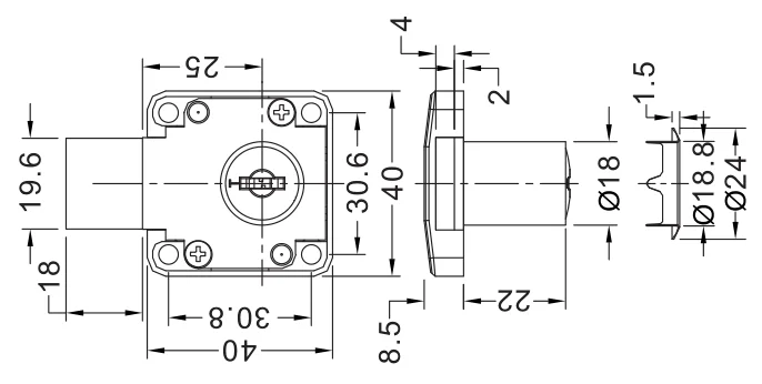 抽屉锁 -- 充满光泽 - buy 家具抽屉锁,办公桌抽屉锁,lusterful 抽屉
