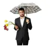 Big size light closing force fully auto 3 fold umbrella strong windproof umbrella