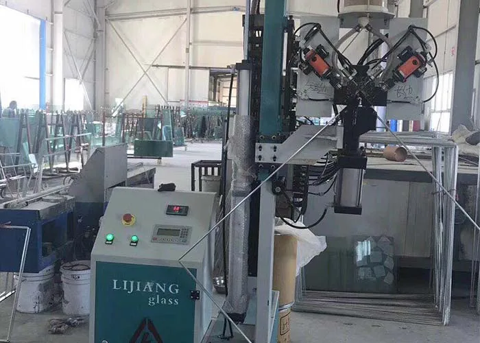 Glass Processing Melecular desiccating machine Automatic Punching Complete Sealing