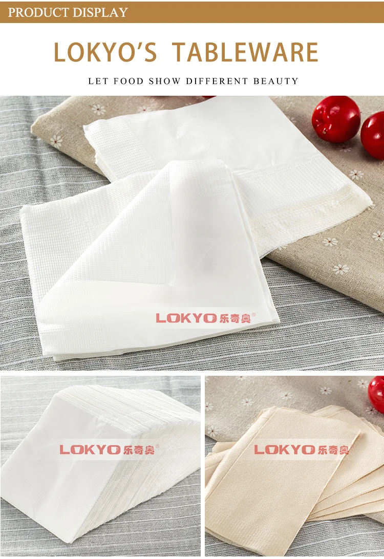 2ply Entertain Paper Napkins Dinner Size Classic White Or Printed