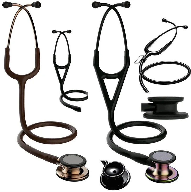 
Deluxe Dual-Head stainless steel medical Stethoscope with high quality 