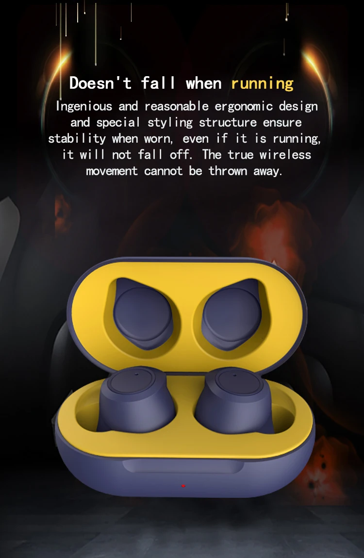 earphone earbud wireless ZOWOSO Z1 shocking bass low price hiker traveler for oppo vivo realme - ANKUX.COM