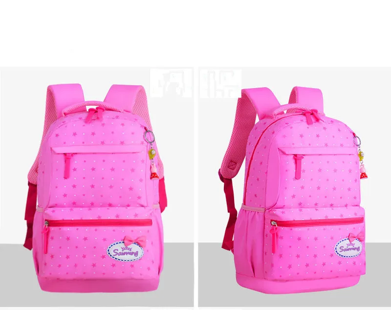 Hot 3 pcs set fashion lightweight student backpacks school bags for girls