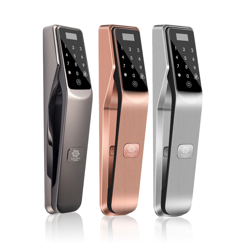 Smart Fingerprint Door Lock Security Intelligent Lock Biometric