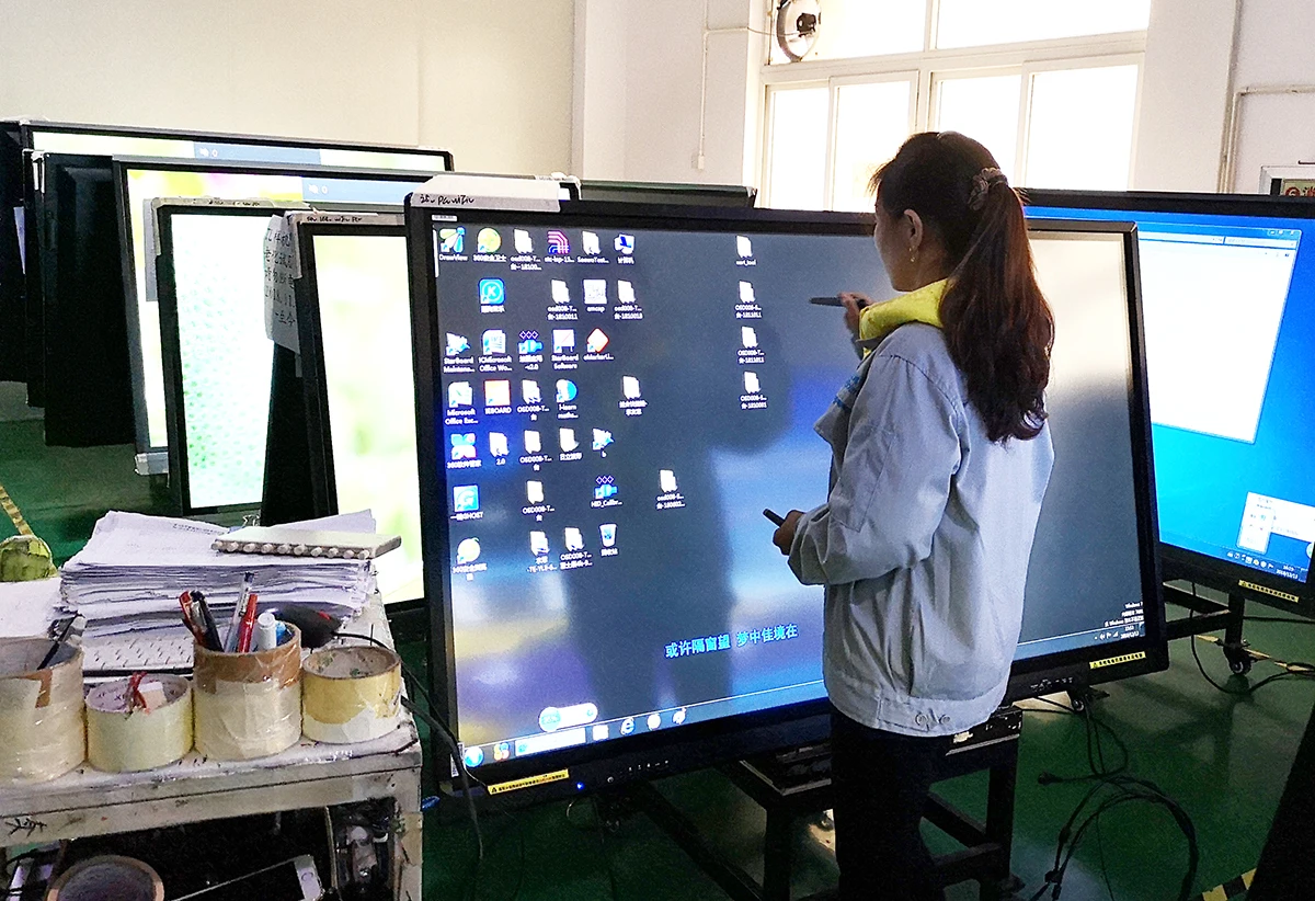 product-43inch Table Stand Capacitive Multi Touch Screen Panel Lcd Display Interactive Kiosk-ITATOUC-4