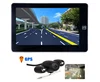 7 inch HD Screen CPU 800MHZ FM BT AV-IN 128MB 8GB Free Maps Car Navigation System+Parking Rear View Camera