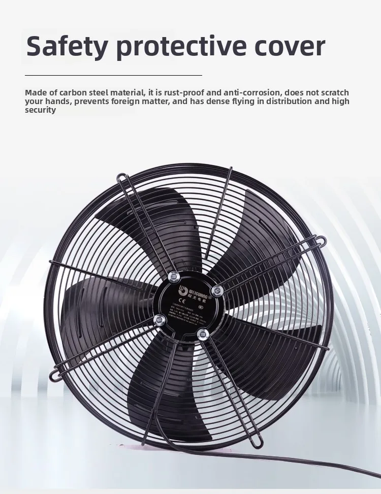 Axial Flow Fan, 600mm, 800W - detail 4