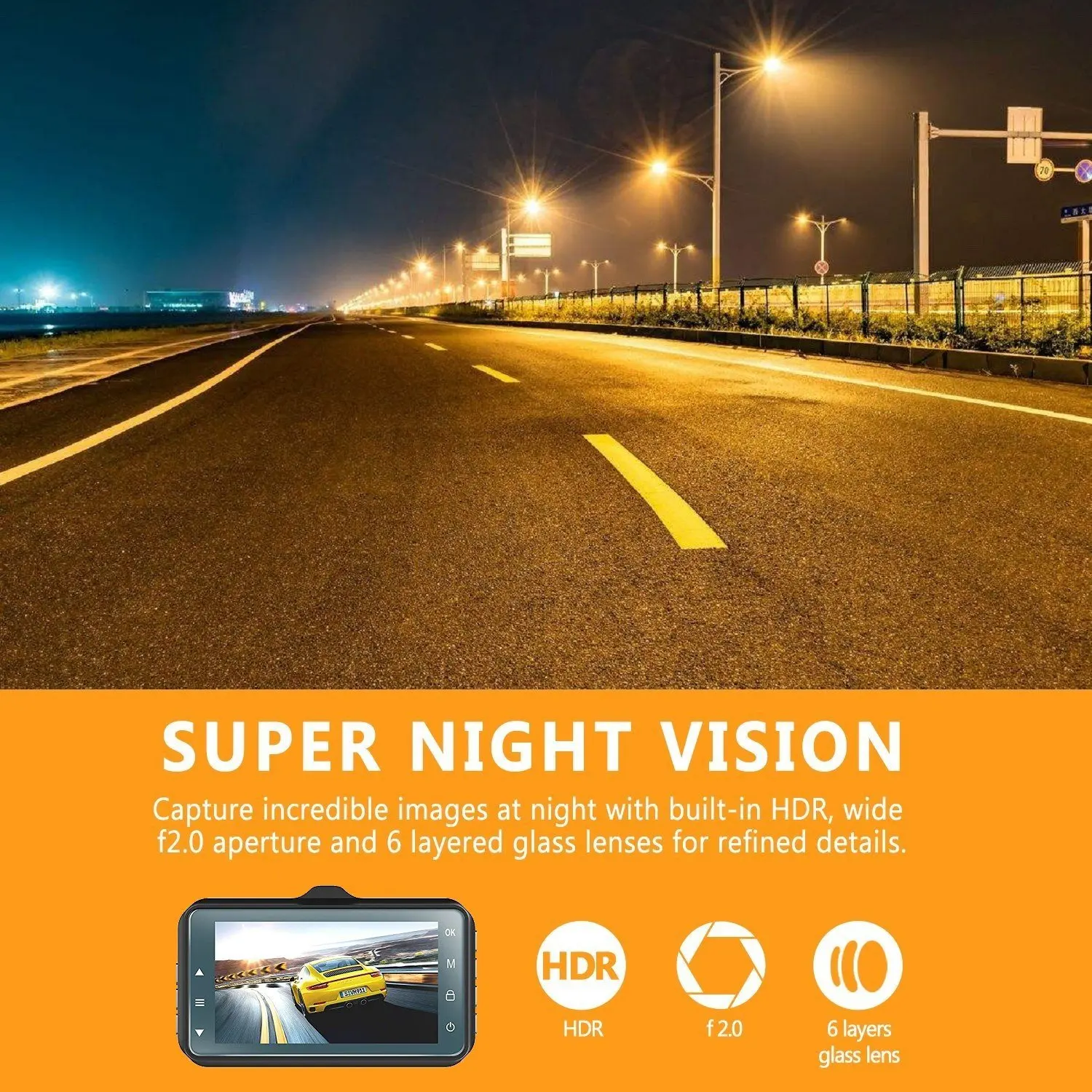 Full Hd 1080p Super Night Vision Car Camera 3.0 Inch Vehicle Car Black Box Camera Buy 3.0 Inch