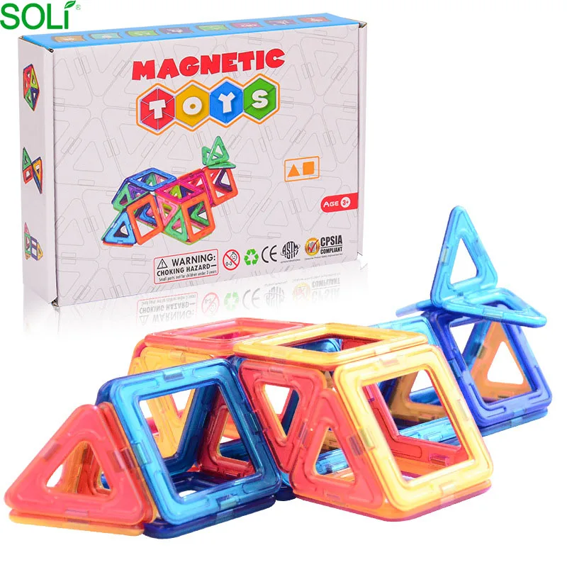 New creative toys for kids 40pcs magnetic block set toy magnetic building blocks