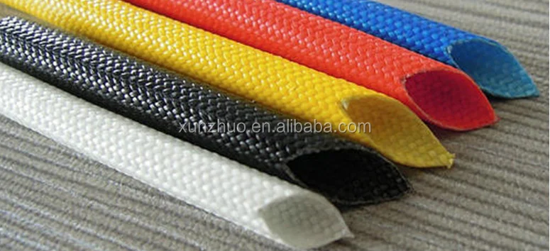 14mm BLACK RESIN COATED HIGH TEMPERATURE SLEEVING 500C BY THE METRE HEAT PROOF 