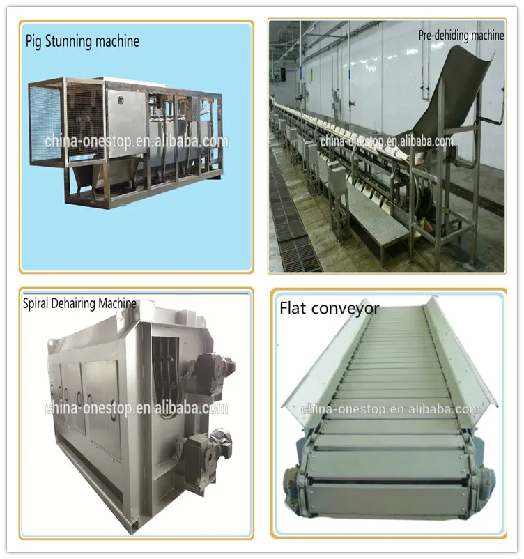 Complete pig slaughterhouse production line (including pig slaughterhouse)