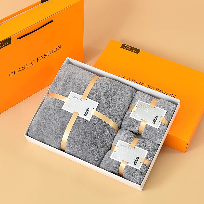 Customizable Luxury Bath Baby Microfiber Face Hand Hair Towel Baby Bath Towel Sets For Gift