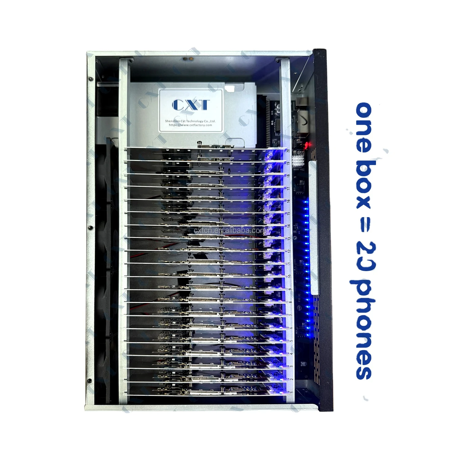 Boxphone Farm & Click Mobile Phone with Motherboard - Ideal for