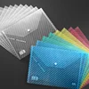 Creative PVC Transparent A4 Press Button File Bag Plastic Filling Products Student Office Supplies Collection