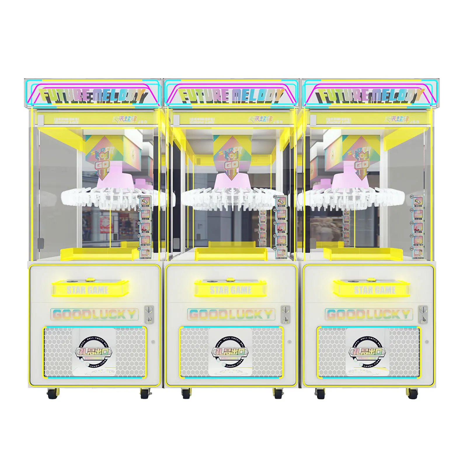 Coin Operated Arcade Gift Vending Game Prize Machine Crane Prize Machine Claw Vending Machine for Game Center manufacture