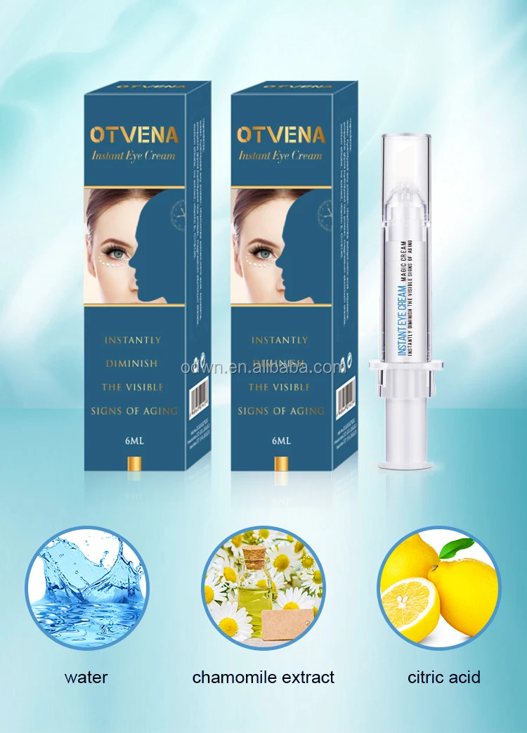 Tik Tok Hot Instant Sodium Silicate Peptide Antiaging Eye Cream Private Label Buy Eye Cream