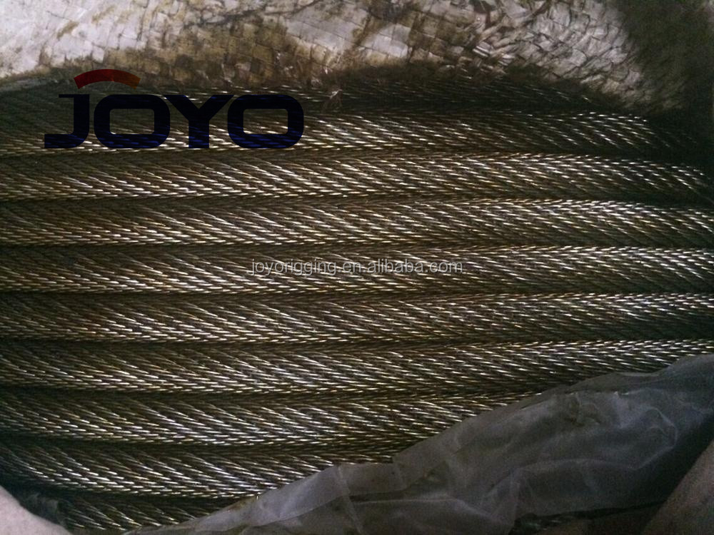 High Quality Ungalvanized 19x7 16mm Lifting Wire Rope Buy 19x7 Wire