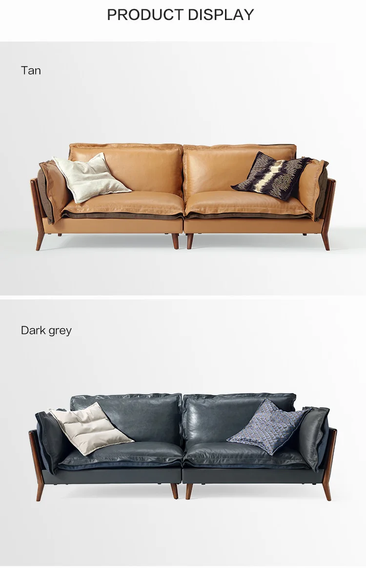 Guangdong Guangzhou Reclynable Furniture Comfortable Leather Fabric Sofas Living Room Sofas