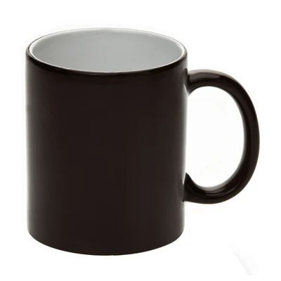 

11oz blank sublimation color changing magic mug, Black