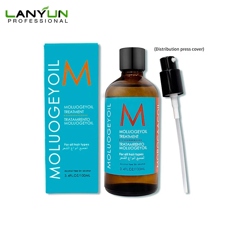 Best Quality 100ml Keratin Hair Serum Moluogey Oil Moisture And Nourish