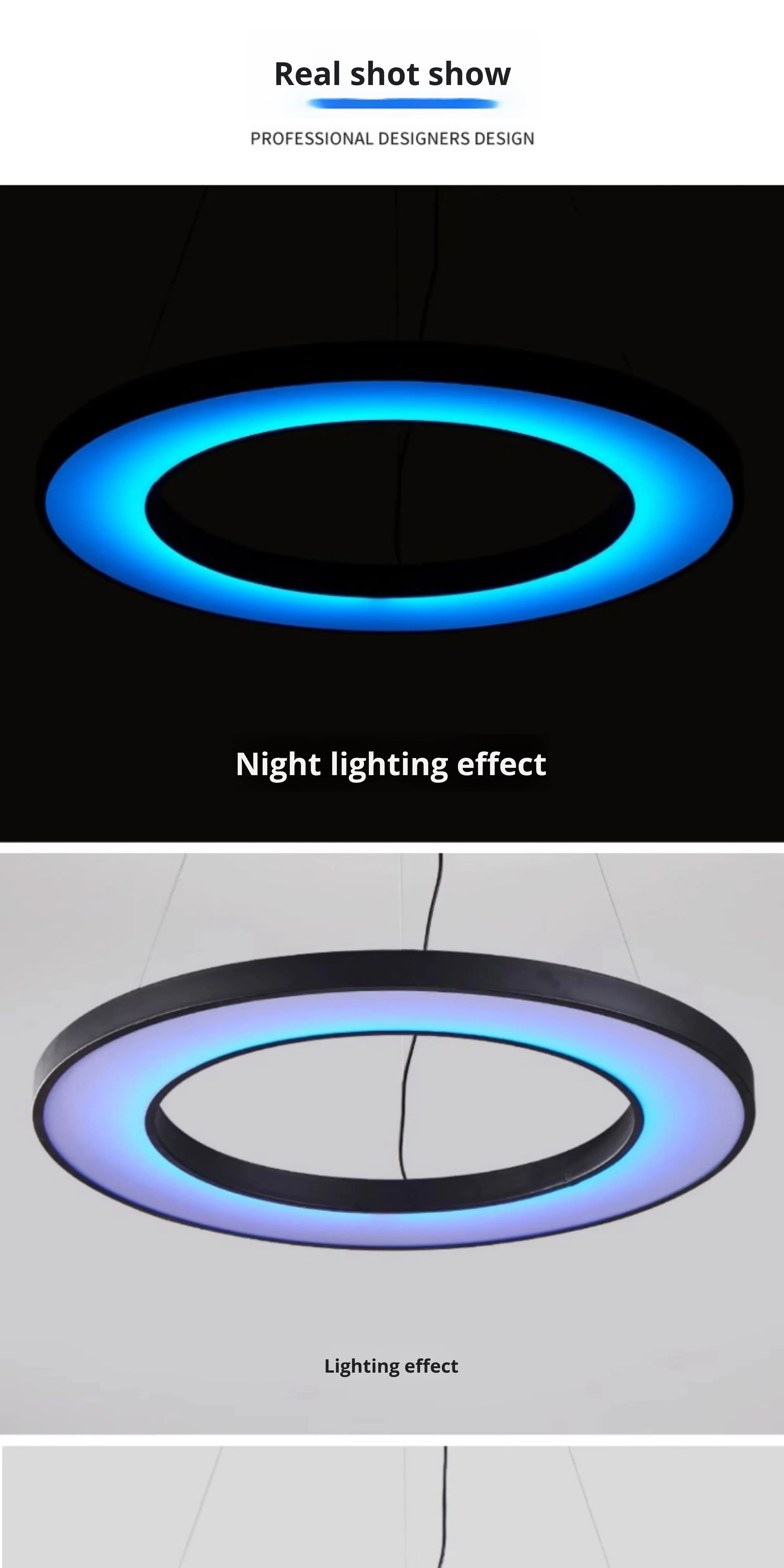 product modern circular led top decorative creative atmosphere qingba colorful music for restaurant bar amusement park e sports venue-4