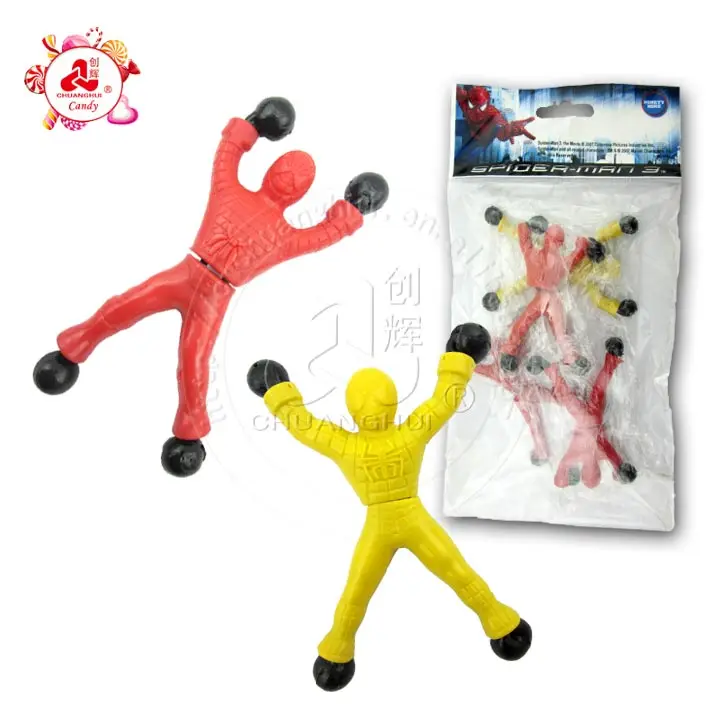 sticky spider man toy