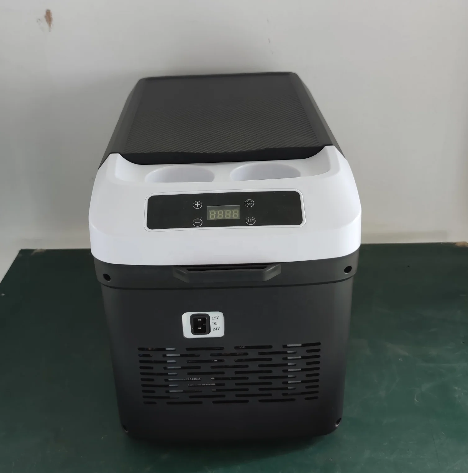 14l 20degrees Portable 12v 24v Dc Compressor Cooling Fridge Mini Frigo