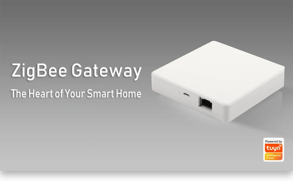 Tuya Zigbee Gateway Wired Smart Home Bridge Hub Smart Life App Remote
