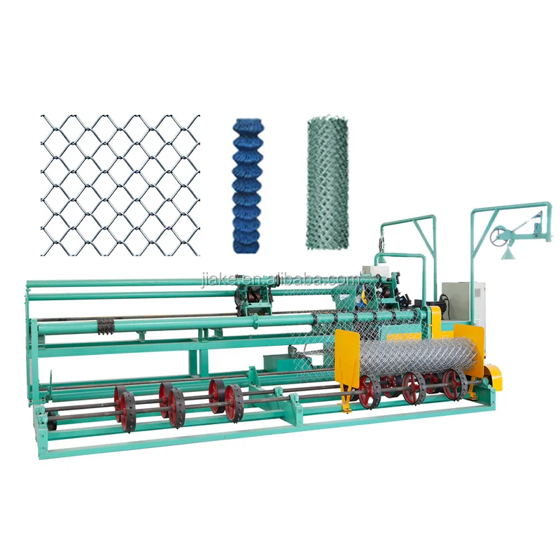Chain link fence machine12