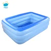 PVC inflatable portable blue 8 shape swimming pool