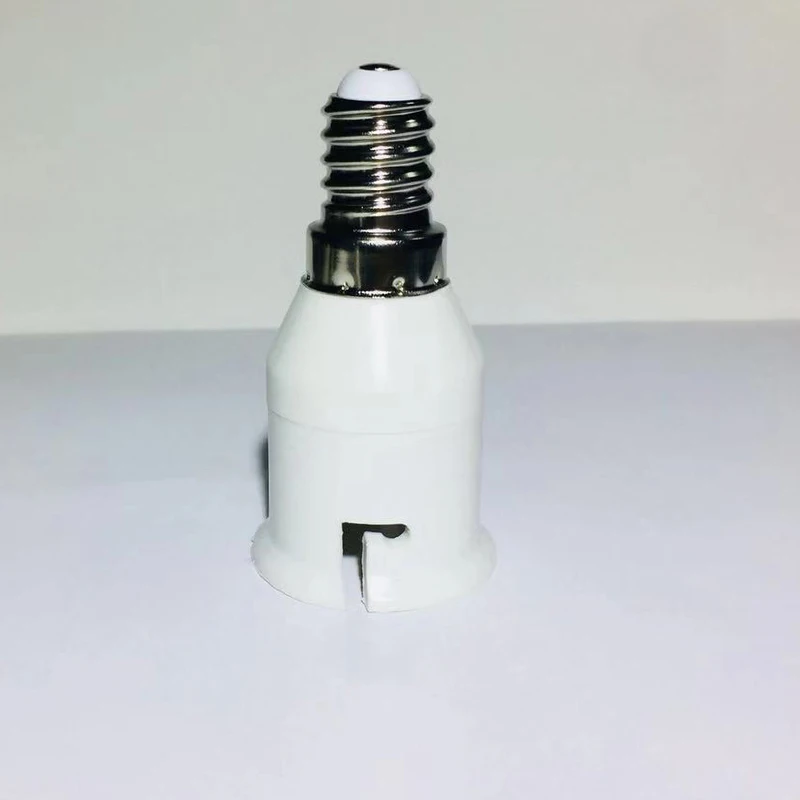 Light Socket Splitter Bulb LED E14 to B22 Adapter Converter