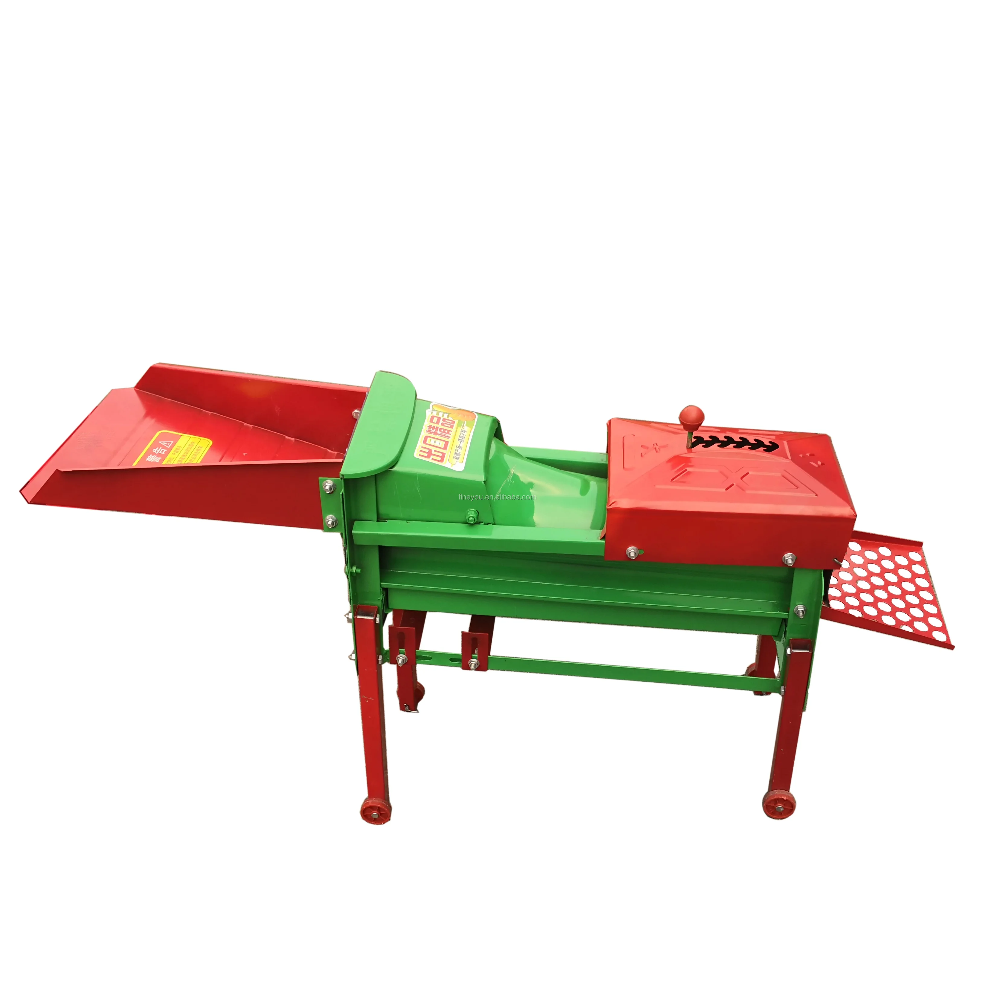 高效率便携式小玉米谷物脱粒机