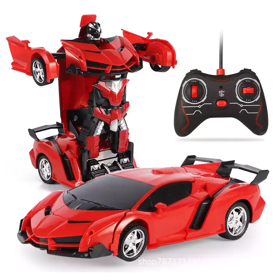 Kyk Juguetes 2022 Transformation Robot Car Deformation Remote Control ...