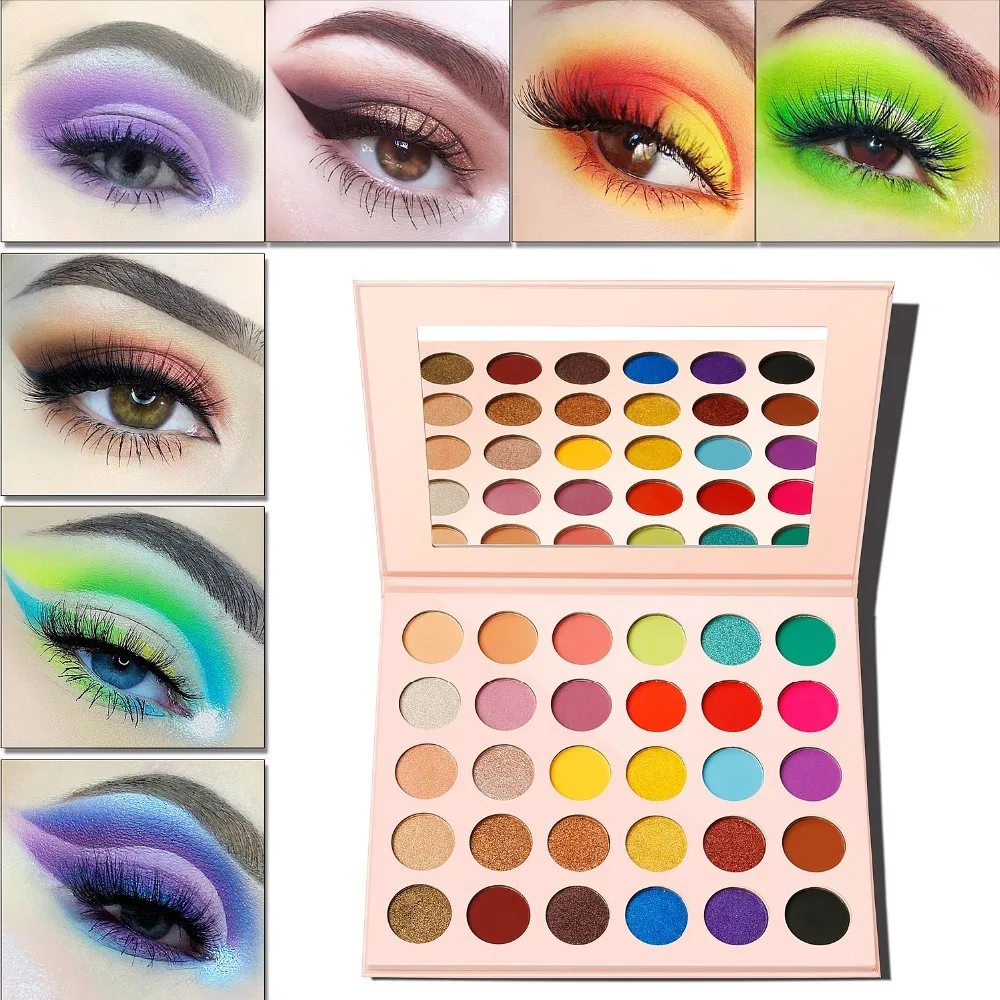 highlighter eyeshadow palette for private label