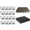 dahua nvr kit security camera system 16 ch NVR 4K recorder 16ch NVR4116HS-4KS2 H.265 Network Switch Dome Camera 3MP 16PCS IR30M