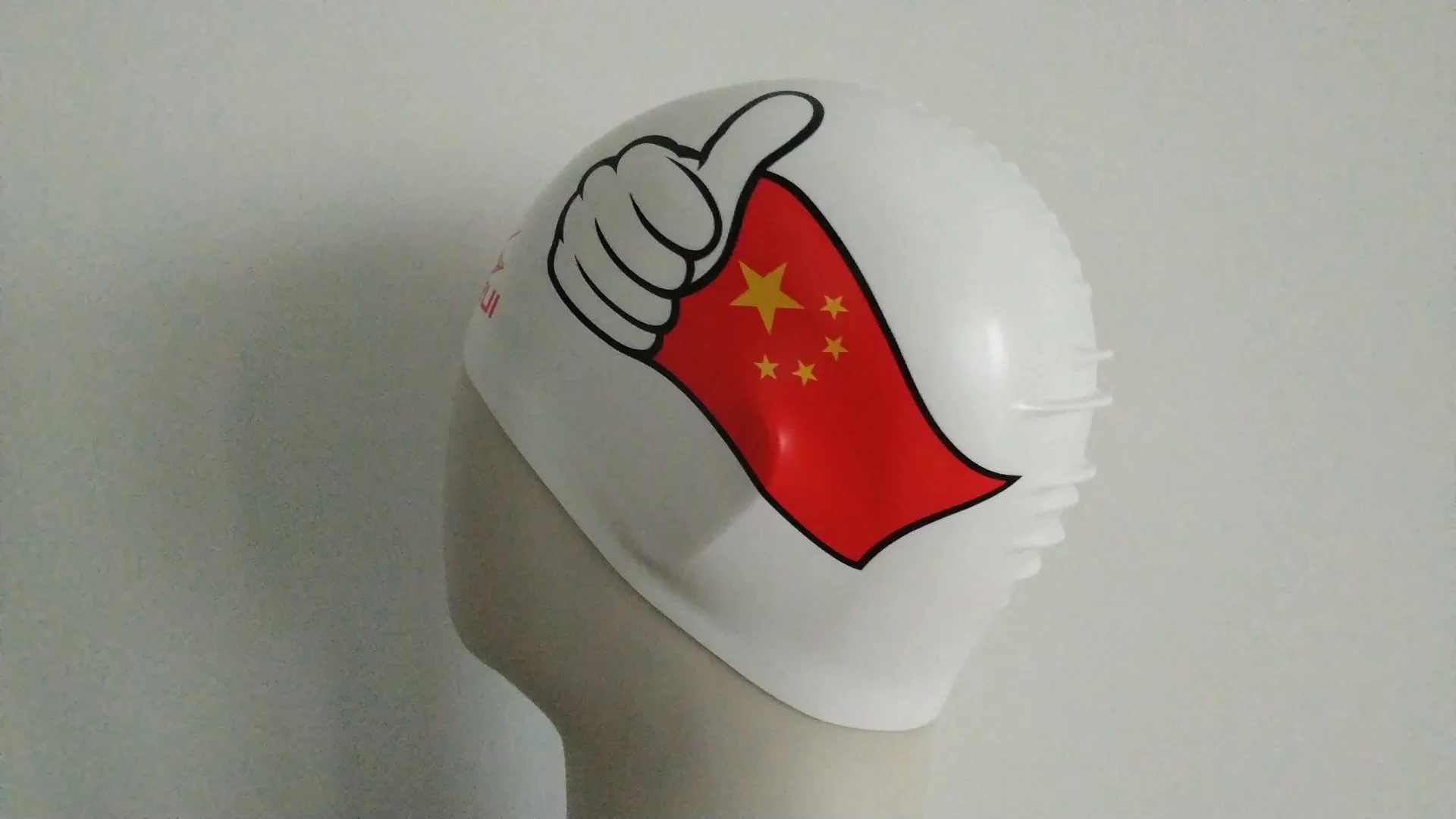 Comfortable Flag Swim Cap Custom Printed Swimming Caps Buy Printed