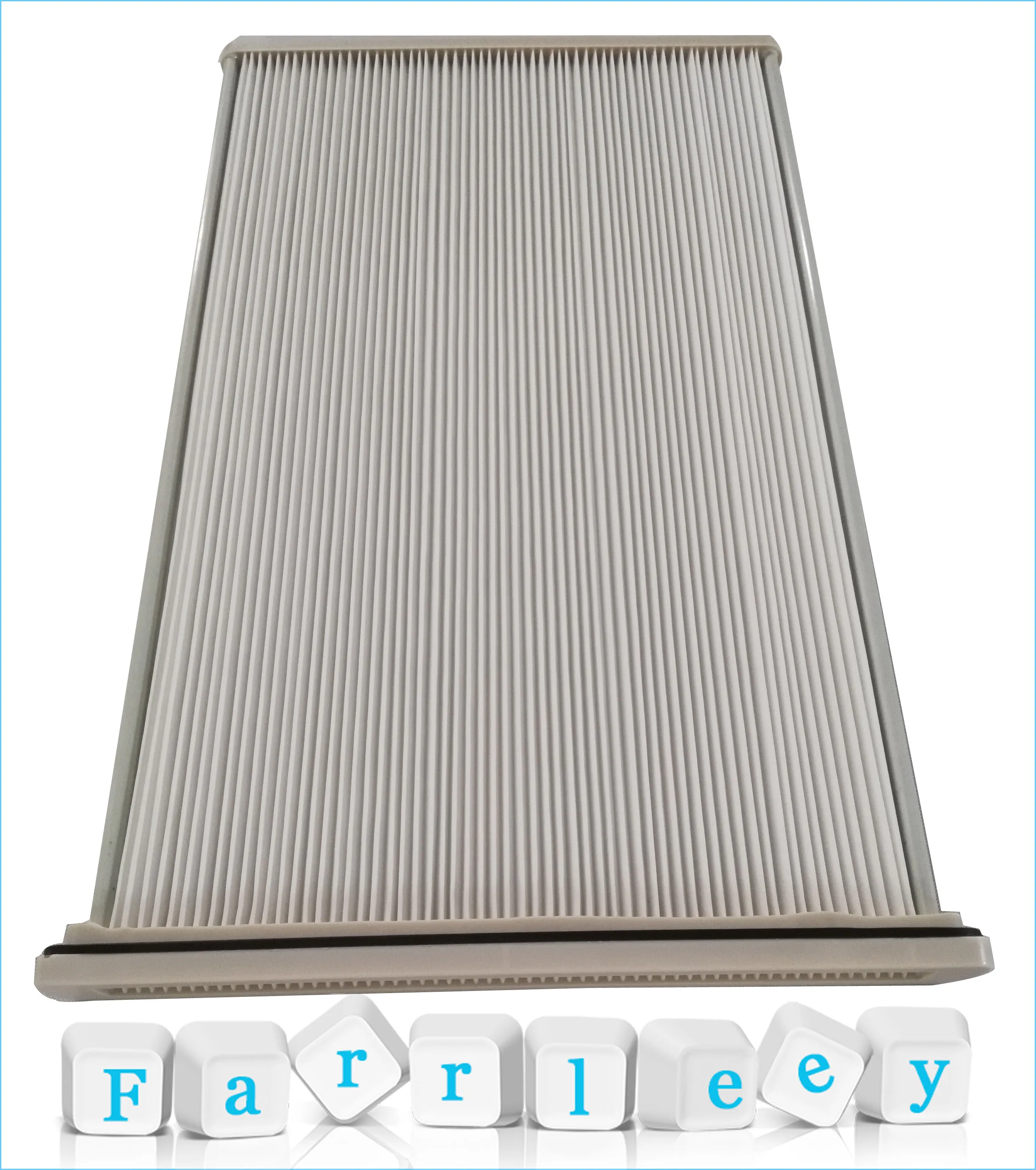 pleated dust collector flat panel air filter cartridge