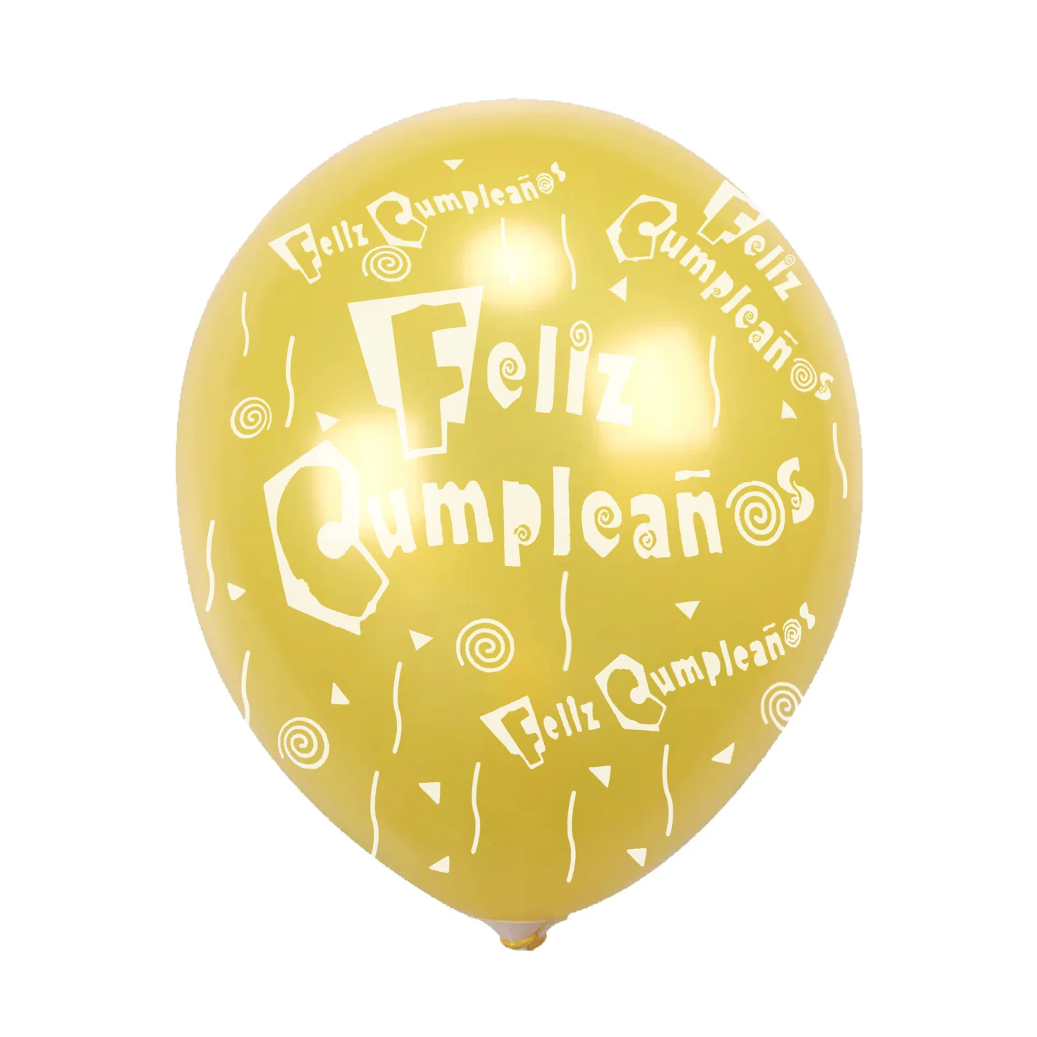 12inch Multi Colors Globos Feliz Cumpleanos Helium Balloon Spanish 